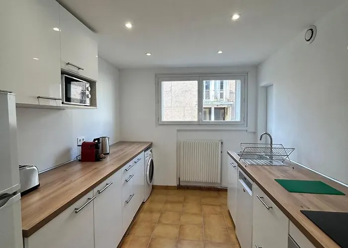 Le Chambery 6p Parking Prive Clim 公寓